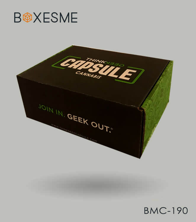 Cannabis Subscription Box Packaging